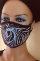 Zebra Desen Yıkanabilir Maske Zebra Desen Yıkanabilir Maske