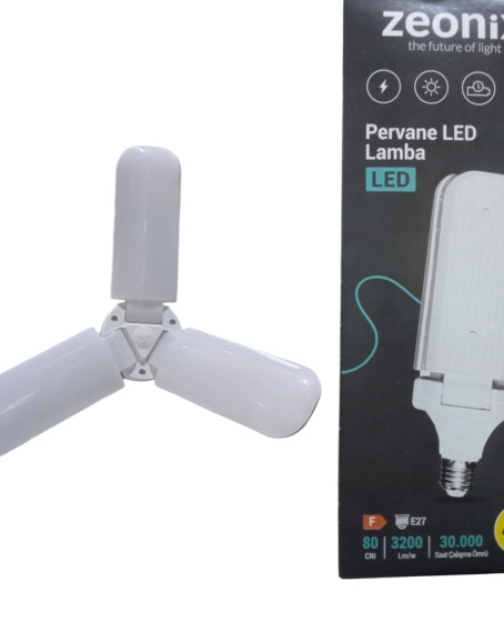 ZEONİX 40W 3 KANATLI PERVANE AMPUL