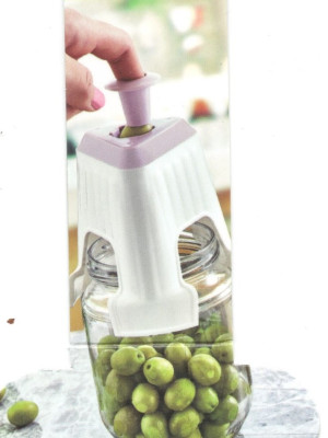 Zeytin Çizme Aparatı - Kesme Makinesi - Parmaklık Hediyeli