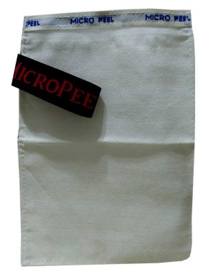 İpek Karma Cilt İçin Banyo Kesesi Beyaz 16X25