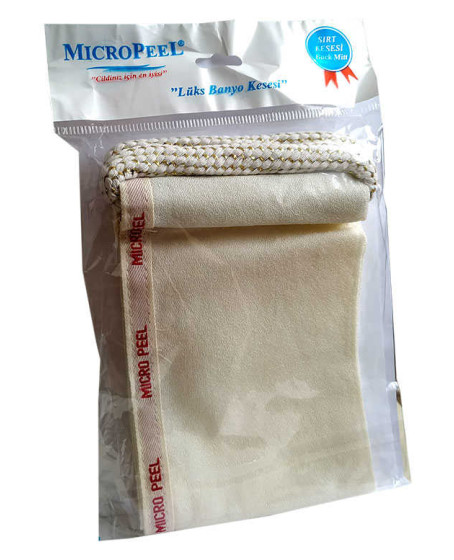 İpek Sırt Kesesi Beyaz 12X70