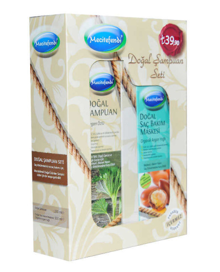 Isırgan Şampuan 250 ML + Argan Yağlı Saç Maskesi 150 ML
