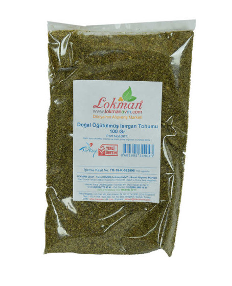 Isırgan Tohumu Doğal Öğütülmüş 100 Gr Paket