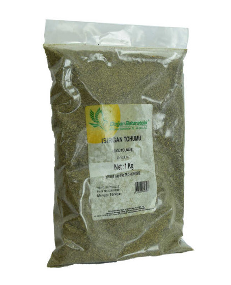 Isırgan Tohumu Doğal Öğütülmüş 1000 Gr Paket