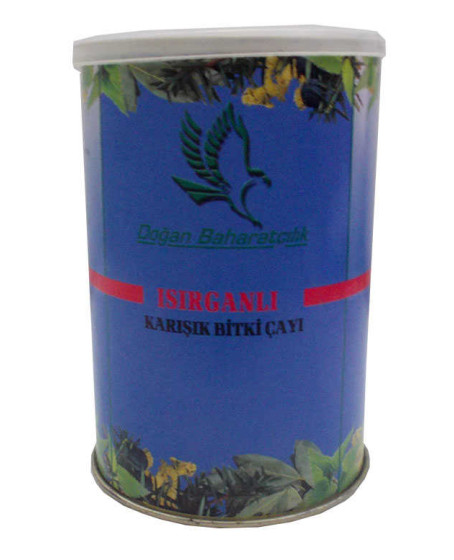 Isırganlı Karışık Bitkisel Çay 100 Gr Teneke Kutu
