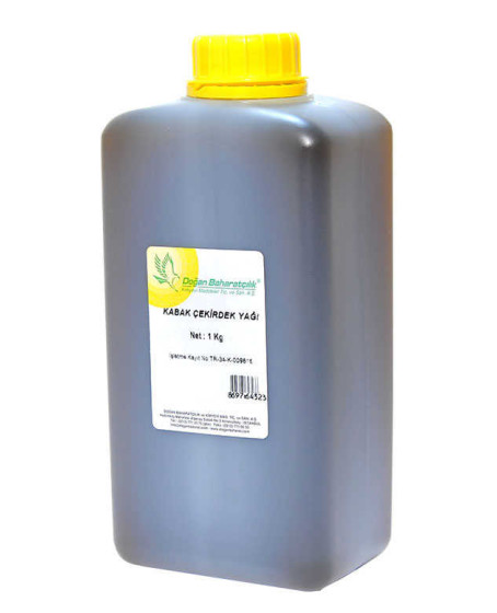 Kabak Çekirdeği Yağı Pet Bidon 1000 Gr