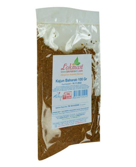 Kajun Baharatı 100 Gr Paket