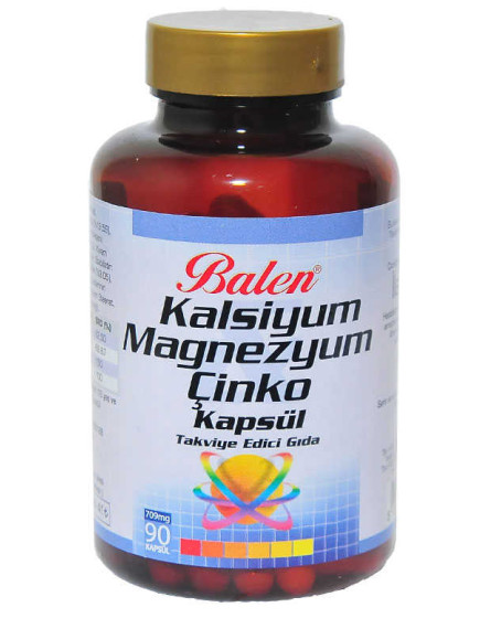 Kalsiyum Magnezyum Çinko 90