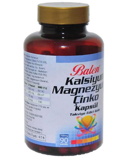 Kalsiyum Magnezyum Çinko 90