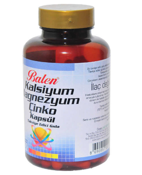 Kalsiyum Magnezyum Çinko 90