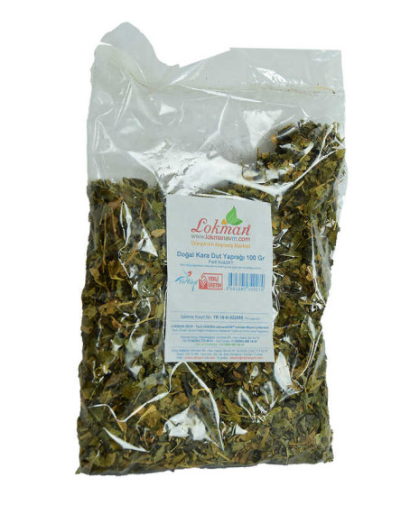 Kara Dut Yaprağı Doğal 100 Gr Paket
