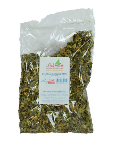 Kara Dut Yaprağı Doğal 100 Gr Paket