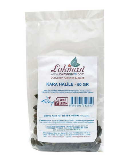 Kara Halile 50 Gr Paket