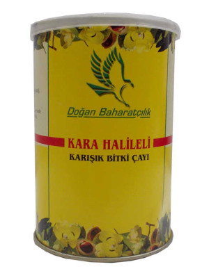 Kara Halileli Karışık Bitkisel Çay 100Gr Teneke Kutu