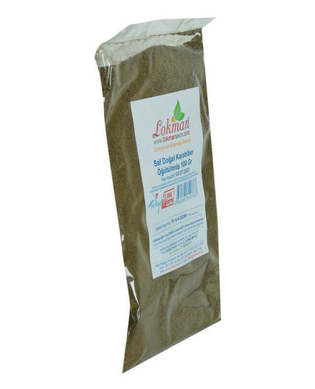 Karabiber Doğal Öğütülmüş Saf 100 Gr Paket