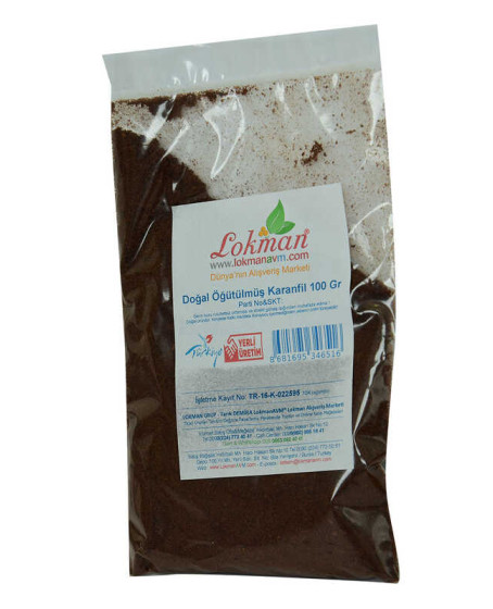 Karanfil Doğal Öğütülmüş 100 Gr Paket