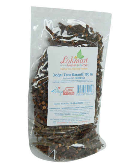 Karanfil Doğal Tane 100 Gr Paket