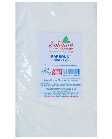 Karbonat Soda 2000 Gr Paket