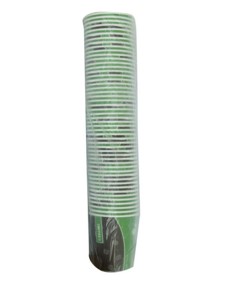 Karton Bardak 8 Oz Kullan At Çay Kahve Sıcak Kağıt Otomat Bardağı 50 li 1 Paket