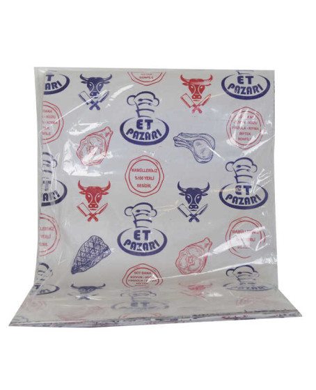 Kasap Plast Lamineli Kasap Kağıdı Desenli Düz Tabaka 35X50 Cm 1000 Gr 1 Paket