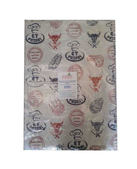 Kasap Plast Lamineli Kasap Kağıdı Desenli Düz Tabaka 35X50 Cm 5000 Gr 1 Paket Kasap Plast Lamineli Kasap Kağıdı Desenli Düz Tabaka 35X50 Cm 5000 Gr 1 Paket