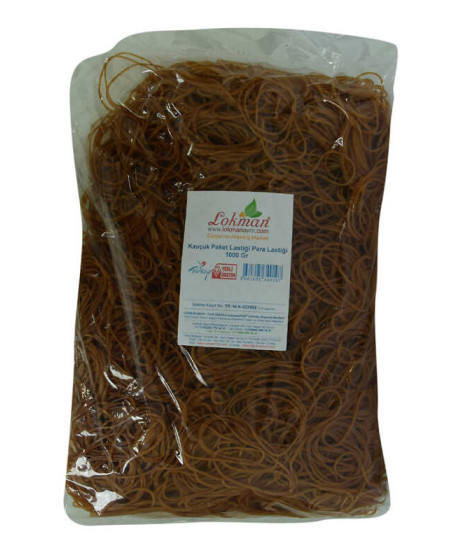 Kauçuk Paket Lastiği Para Lastiği 1000 Gr Paket Kauçuk Paket Lastiği Para Lastiği 1000 Gr Paket