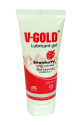 Kayganlaştırıcı Jel Çilekli Su Bazlı 100 ML Strawberry Lubricant Gel