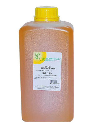 Kayısı Çekirdeği Yağı Pet Bidon 1000 Gr