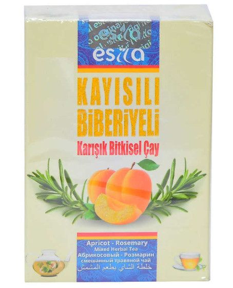 Kayısılı Biberiyeli Karışık Bitkisel Çay 45 Süzen Poşet