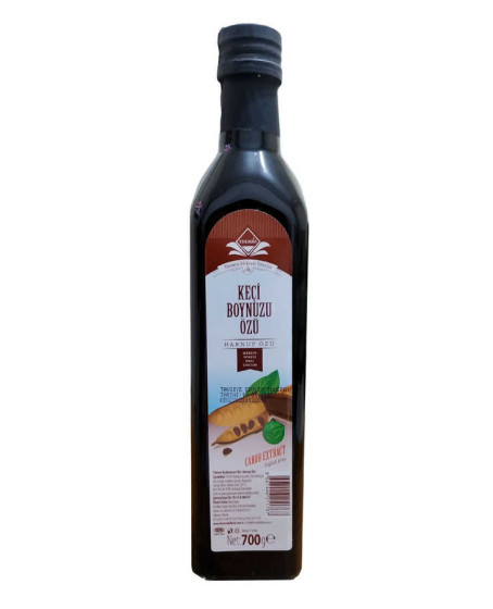 Keçiboynuzu Özü Harnup Özü Cam Şişe 700 Gr
