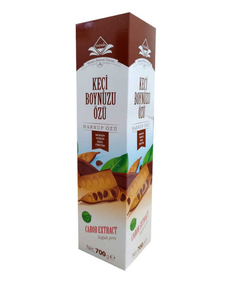 Keçiboynuzu Özü Harnup Özü Cam Şişe 700 Gr