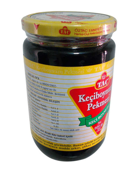 Keçiboynuzu Pekmezi Harnup Pekmezi Cam Kavanoz 800 Gr