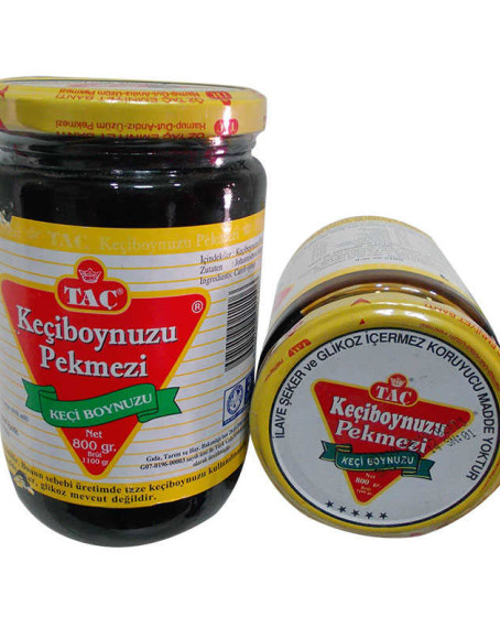Keçiboynuzu Pekmezi Harnup Pekmezi Cam Kavanoz 800 Gr