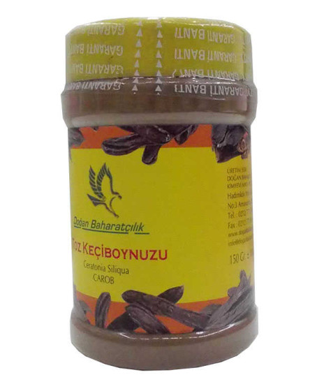 Keçiboynuzu Unu Harnup Unu Öğütülmüş Doğal Pet Şişe 150 Gr