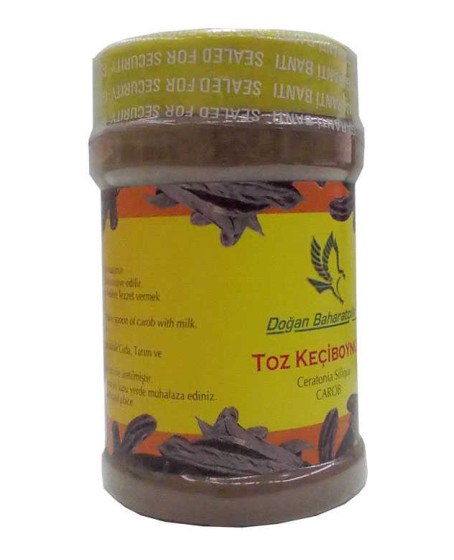 Keçiboynuzu Unu Harnup Unu Öğütülmüş Doğal Pet Şişe 150 Gr