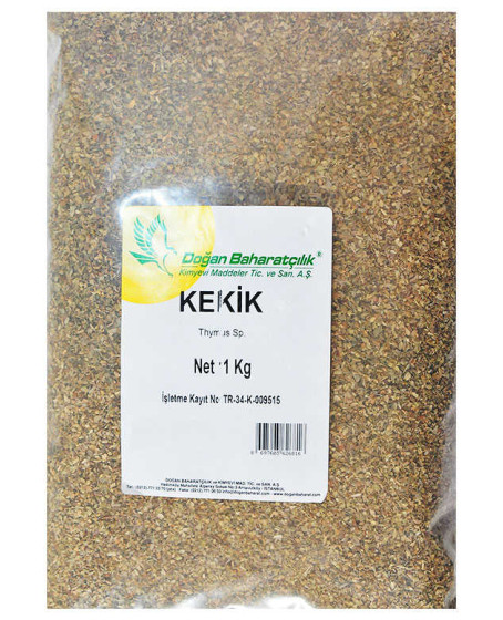 Kekik Doğal Yemeklik 1000 Gr Paket