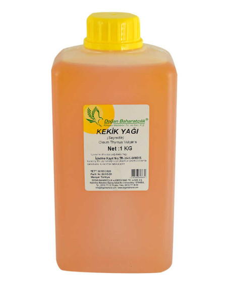 Kekik Yağı (Seyreltik) Pet Bidon 1000 Gr