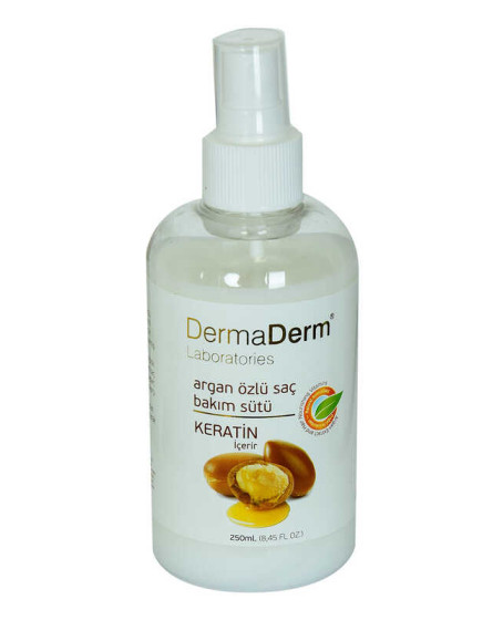 Keratinli Argan Özlü Saç Bakım Sütü Hızlı Saç Uzamasına Etkili 250 ML Keratinli Argan Özlü Saç Bakım Sütü Hızlı Saç Uzamasına Etkili 250 ML