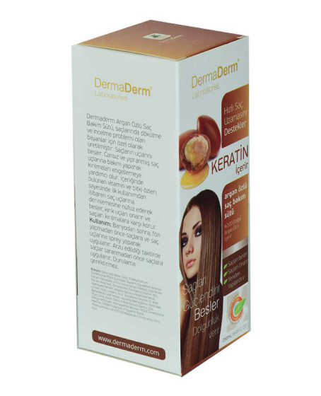Keratinli Argan Özlü Saç Bakım Sütü Hızlı Saç Uzamasına Etkili 250 ML Keratinli Argan Özlü Saç Bakım Sütü Hızlı Saç Uzamasına Etkili 250 ML