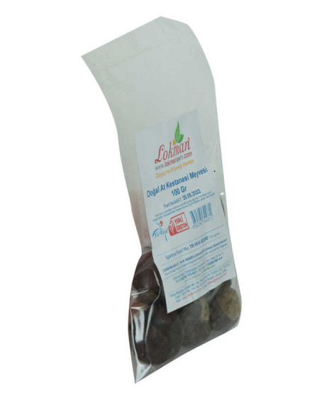 At Kestanesi Meyvesi Doğal 100 Gr Paket