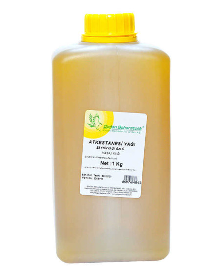 At Kestanesi Yağı Pet Bidon 1000 Gr