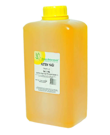 Keten Yağı Pet Bidon 1000 Gr
