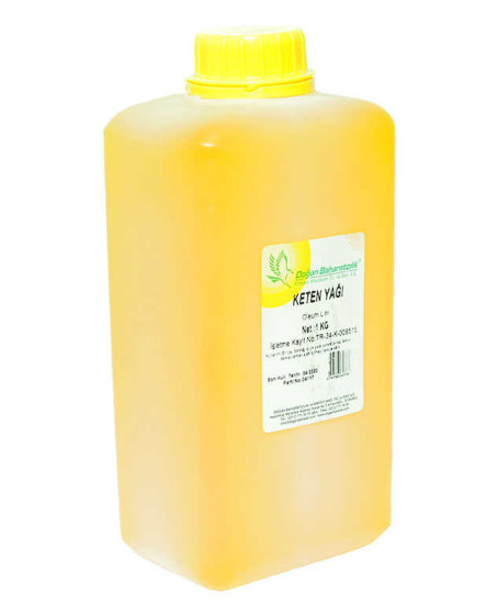 Keten Yağı Pet Bidon 1000 Gr