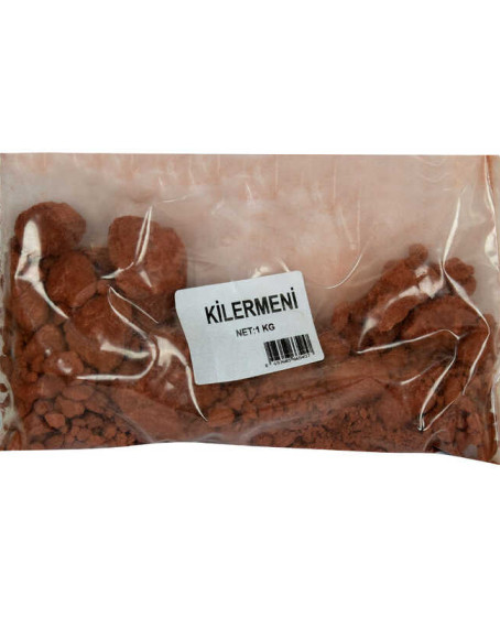Kilermeni Saf Doğal Kırmızı Kil 1000 Gr Paket