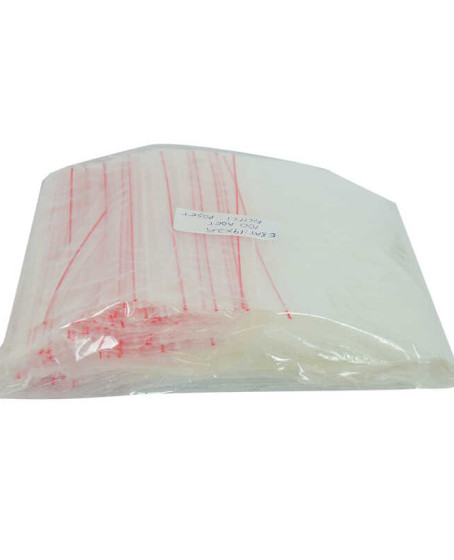 Kilitli Naylon Torba Poşet 19X25 Cm Şeffaf 100 Adet 1 Paket