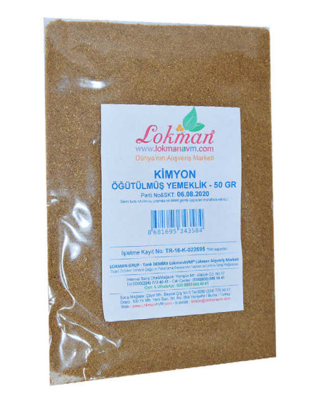 Kimyon Öğütülmüş Yemeklik 50 Gr Paket