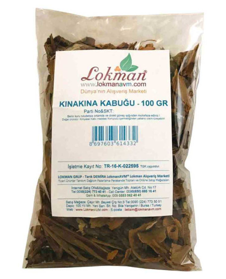 Kınakına Kabuğu 100 Gr Paket Kınakına Kabuğu 100 Gr Paket