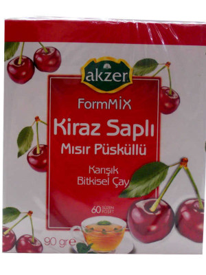 Kiraz Saplı Mısır Püsküllü Bitkisel Çay 60 Süzen Poşet