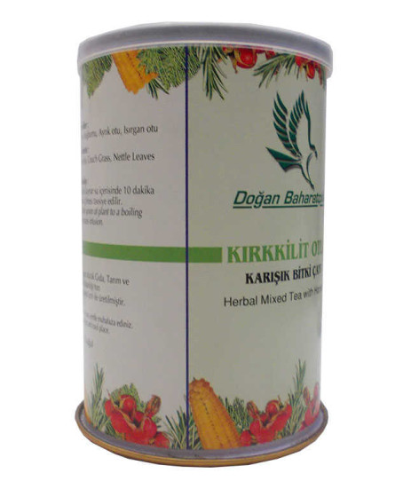 Kırkkilitotlu Karışık Bitkisel Çay 100 Gr Teneke Kutu