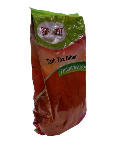 Kırmızı Toz Biber Tatlı Renk Biberi 1000 Gr Paket Kırmızı Toz Biber Tatlı Renk Biberi 1000 Gr Paket